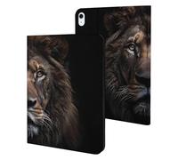 Lion Beast in The Dark Slim Case Compatible with iPad 10th 9th 8th 7th Generation 2022 2021 2020 2019 Protective Cover Stand
