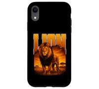 LION big cat king of savannah huge predator cats hunting Case for iPhone XR