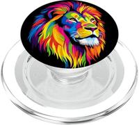 Lion Big Cat Lions Mane Lion Love Wild Lions PopSockets PopGrip for MagSafe