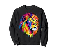 Lion Big Cat Lions Mane Lion Love Wild Lions Sweatshirt