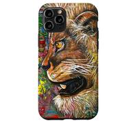 Lion Big Cat Strength Power Kings Leaders Fur Mane Art Case for iPhone 11 Pro