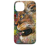 Lion Big Cat Strength Power Kings Leaders Fur Mane Art Case for iPhone 13