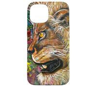 Lion Big Cat Strength Power Kings Leaders Fur Mane Art Case for iPhone 15