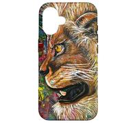 Lion Big Cat Strength Power Kings Leaders Fur Mane Art Case for iPhone 16