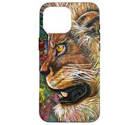Lion Big Cat Strength Power Kings Leaders Fur Mane Art Case for iPhone 16 Pro Max