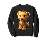 Lion Big Cat Young Cute Lion Lions Mane Love Wild Lions Sweatshirt