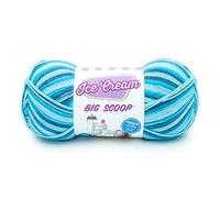 Lion Brand Ice Cream Big Scoop Yarn-Blue Raspberry -922-248