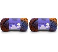 Lion Brand Yarn 100 g 100 Percent Acrylic Landscapes Yarn Ball, Mountain Range,10.25 x 10.25 x 19.78 cm (Pack of 2)