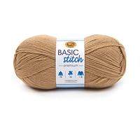 Lion Brand Yarn 201-126 Basic Stitch Premium Yarn, Goldmine
