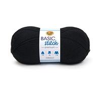 Lion Brand Yarn 201-153 Basic Stitch Premium Yarn, Black
