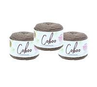 Lion Brand Yarn (3 Pack) Coboo Bamboo Yarn, Taupe