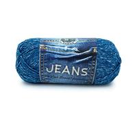 Lion Brand Yarn 505-109 Jeans Yarn, Stonewash,17.78 x 7.62 x 7.62 cm