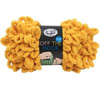 Lion Brand Yarn 516-160 Off The Hook Yarn, Saffron, One Skein