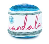 Lion Brand Yarn 525-223 Mandala Yarn, Mermaid, One Skein