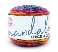 Lion Brand Yarn 528-208 Mandala Thick & Quick Yarn, Turbine
