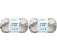 Lion Brand Yarn 80 Percent Acrylic 20 Percent Wool Ease Thick and Quick Yarn, Moonlight (Pack of 2)