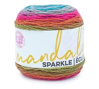 Lion Brand Yarn , 94 Acrylic/6 Percent Metallic Poly,Multicolor (Astrid),One Size