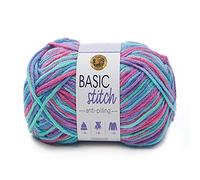 Lion Brand Yarn Basic Stitch Anti-Pilling Yarn for Knitting, Crochet, and Crafts, Critter Craze, 1 Pack