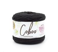 Lion Brand Yarn Coboo Yarn, 1 Pack, Coal