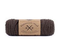 Lion Brand Yarn Company 1-Piece Fishermen's Wool, Nature's Brown | Worsted Weight Wool Knit & Crochet Fiber for Fishermen Sweaters, Cabled Cardigans, Warm Scarves, Mittens