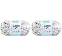 Lion Brand Yarn Company 1-Piece Wool-Ease Thick and Quick, Marble, Grey, one Size, 640-505 (Pack of 2)