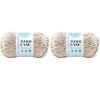 Lion Brand Yarn Company 1-Piece Wool-Ease Thick and Quick, Oatmeal (Pack of 2)