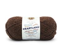 Lion Brand Yarn Company 142 g 100 Percent Acrylic Heartland Yarn Ball, Sequoia, 10.89 x 10.89 x 22.95 cm, 136-126
