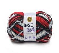 Lion Brand Yarn Company 202-211 Basic Stitch Anti Pilling Yarn, Buffalo Hill, One Skein