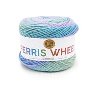 Lion Brand Yarn Company 217-606 Ferris Wheel Yarn, Cotton Candy, One Skein