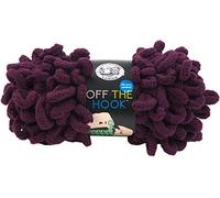 Lion Brand Yarn Company 516-145 Off The Hook Yarn, Sangria, One Skein