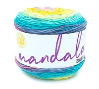 Lion Brand Yarn 526-207 Mandala Baby Yarn, Honeydukes, One Skein