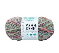 Lion Brand Yarn Company 640-537 Wool-Ease Thick & Quick Yarn, Eden | Super Bulky Wool Acrylic Blend Fiber for Soft Hats, Sweaters, Chunky Blankets, Yarn for Crochet, Knitting, Crafts, Weaving