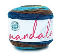 Lion Brand Yarn Company Mandala Yarn, Acrylic, Sphinx, 13.97 x 13.97 x 10.16 cm