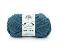 Lion Brand Yarn Company Yarn, Polyester, Orion Blue, 1 Pack