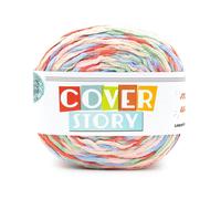 Lion Brand Yarn Cover Story Super Bulky Blanket Yarn for Knitting 1 Cake Waverly