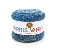 Lion Brand Yarn Ferris Wheel, Roving, Multicolor Yarn for Knitting, Crochet, and Crafts, Full Moon, 1 Pack