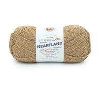 Lion Brand Yarn Heartland Yarn for Crocheting, Knitting, and Weaving, Multicolor Yarn, 1-Pack, Indiana Dunes