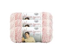 Lion Brand Yarn, Homespun Bulky Crochet Yarn, Parfait, Pink, 3 Pack | Boucle Acrylic Blend Knit & Crochet Fiber for Chunky Blankets, Prayer Shawls, Silky Garments, Self-Striping Projects