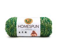 Lion Brand Yarn Homespun, Soft Bulky Yarn for Knitting, Crochet, and Crafts, Forest, 1 Pack