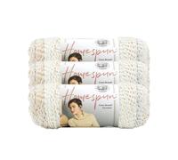 Lion Brand Yarn Homespun Yarn, Soft Bulky Yarn for Knitting, Crocheting, and Crafting, 3 Pack, Pearls