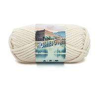 Lion Brand Yarn Super Bulky Yarn, Acrylic, Houston Cream, 2074 Pack