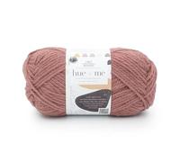 Lion Brand Yarn, Hue + Me Chunky Yarn for Crocheting, Knitting, and Crafts, Pink Earth, 1 Pack
