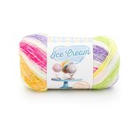 Lion Brand Yarn Ice Cream Baby Yarn Knitting Crochet Passion Fruit 1 Pack