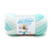 Lion Brand Yarn Ice Cream Baby Yarn, Mint