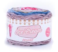 Lion Brand Yarn Ice Cream Deluxe yarn DEL MAR