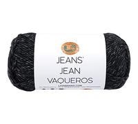 Lion Brand Yarn Jeans Worsted-Weight Yarn for Knitting, Crochet, and Crafts, Stovepipe, 1 Pack