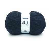 Lion Brand Yarn Jiffy Bonus Bundle, Classic Bulky Yarn for Knitting, Crochet, and Crafts, Deep Indigo, 1 Pack