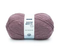 Lion Brand Yarn Jiffy Bonus Bundle Yarn, Yarn for Knitting, 1-Pack, Plum