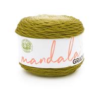Lion Brand Yarn Mandala Gradient, Multicolor Yarn for Knitting, Crochet and Crafting, Olive, 1 Unit