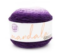 Lion Brand Yarn Mandala Gradient, Multicolor Yarn for Knitting, Crochet and Crafting, Purple, 1 Pack